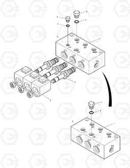 4290 SOLENOID VALVE SOLAR 200W-V, Doosan