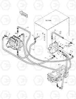 7380 PILOT PIPING-ONE WAY SOLAR 200W-V, Doosan