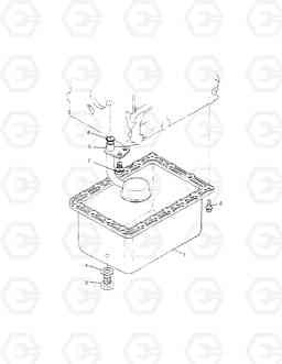 012 OIL PAN SOLAR 015      , Doosan