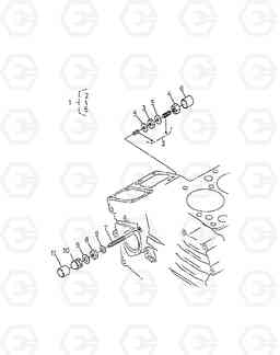 024 ENGINE STOP LEVER SOLAR 015      , Doosan