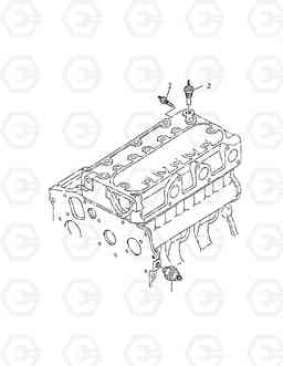 039 OIL SWITCH,THERMOMETER & PLUG SOLAR 015      , Doosan