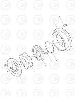 5180 MAIN PUMP-SEAL CASE SOLAR 015      , Doosan