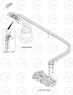 1180 MAIN PIPING(2) SOLAR 55-V, Doosan