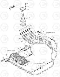 1220 PILOT PIPING(1) SOLAR 55-V, Doosan