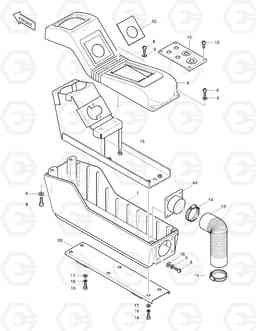 1350 CONTROL STAND-RH SOLAR 55-V, Doosan