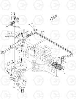 3110 BOOM SWING SOLAR 55-V, Doosan