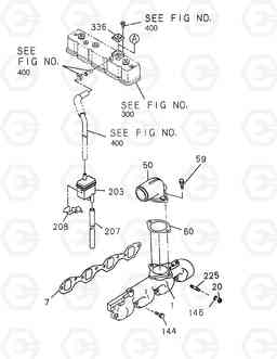 380 INLET MANIFOLD SOLAR 55-V, Doosan