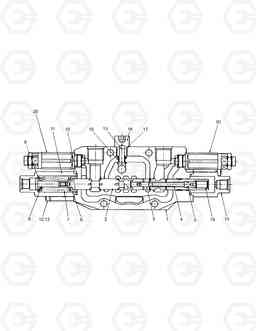 4310 C/V-ARM BLOCK SOLAR 55-V, Doosan