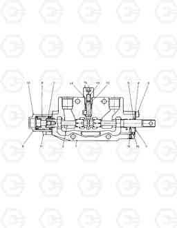 4320 C/V-TRAVEL BLOCK SOLAR 55-V, Doosan