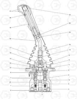 4411 REMOTE CONTROL VALVE SOLAR 55-V, Doosan