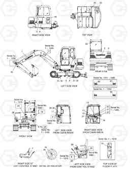 5120 NAME PLATE-ENGLISH SOLAR 55-V, Doosan