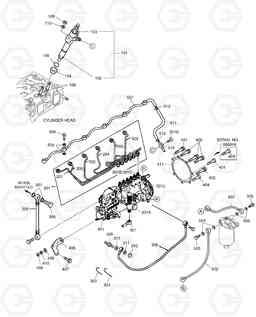 014 FUEL SYSTEM SOLAR 220N-V, Doosan