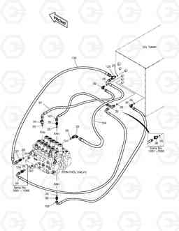 1360 PILOT PIPING(8) SOLAR 220N-V, Doosan