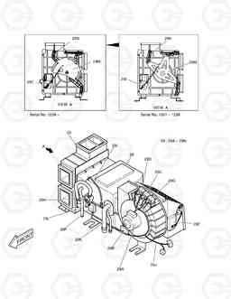 1710 AIRCONDITIONER(2)-AIRCON UNIT SOLAR 220N-V, Doosan