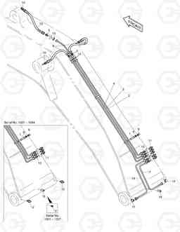 3130 LUBRICATION PIPING SOLAR 220N-V, Doosan