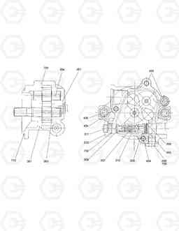 4125 GEAR PUMP SOLAR 220N-V, Doosan