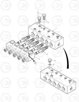 4190 SOLENOID VALVE SOLAR 220N-V, Doosan