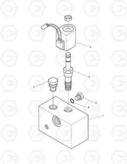 4200 PILOT VALVE SOLAR 220N-V, Doosan