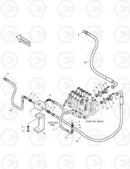 6260 MAIN PIPING-ONE & TWO WAY SOLAR 220N-V, Doosan