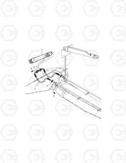 6430 ARM PIPING-ARM 2.4m(ARTI.BOOM) SOLAR 220N-V, Doosan