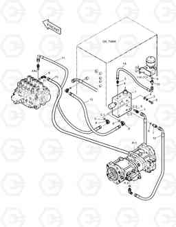 6490 PILOT PIPING-ONE WAY SOLAR 220N-V, Doosan