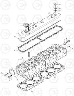 017 CYLINDER HEAD DOZER, Doosan