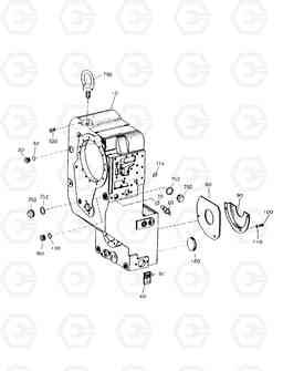 3120 GEARBOX HOUSING DOZER, Doosan