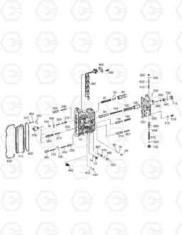 3200 GEAR SHAFT SYSTEM(2) DOZER, Doosan