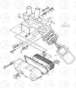 021 OIL COOLER MEGA 300-III      '0, Doosan