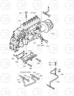 250 INJECTION PUMP MEGA 300-III      '0, Doosan