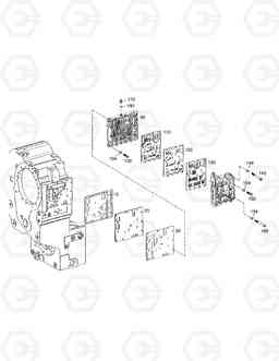3190 GEAR SHIFT SYSTEM(1) MEGA 300-III      '0, Doosan
