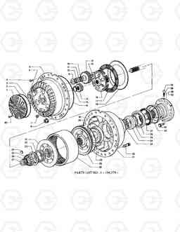 3300 REAR PLANETARY GEAR ASS'Y(1) MEGA 300-III      '0, Doosan