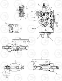 3420 BRAKE & PILOT SUPPLY VALVE MEGA 300-III      '0, Doosan