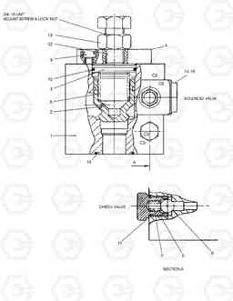 3430 SOLENOID VALVE FOR LIS MEGA 300-III      '0, Doosan