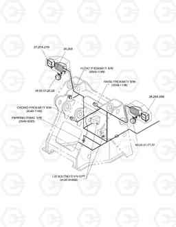 1490 ELECTRIC PARTS(7)-FRONT PARTS MEGA 250-III, Doosan