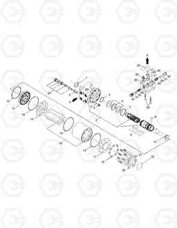 3380 STEERING PUMP MEGA 250-III, Doosan