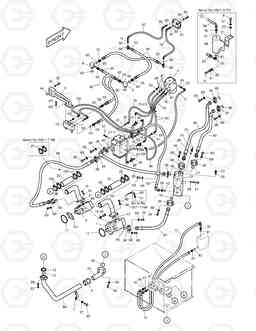 1180 MAIN & STEER PIPING MEGA 400-III PLUS  ', Doosan