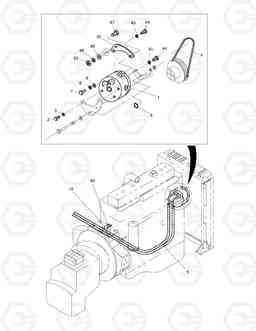 1550 AIRCONDITIONER(1) MEGA 400-III PLUS  ', Doosan