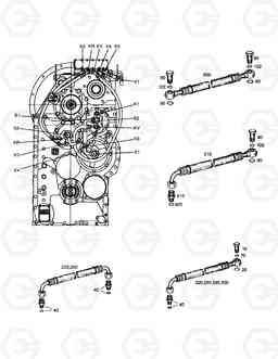 3193 OIL PIPES MEGA 400-III PLUS  ', Doosan