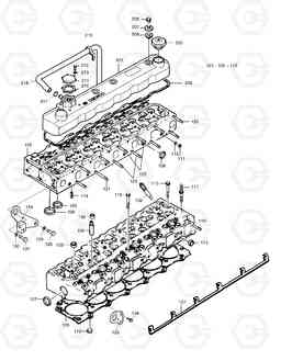 005 CYLINDER HEAD MEGA 200-III, Doosan