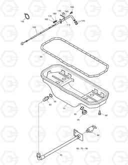 010 OIL PAN MEGA 200-III, Doosan