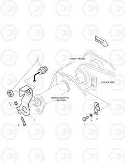 2120 ARM FLOAT KICK OUT MEGA 200-III, Doosan