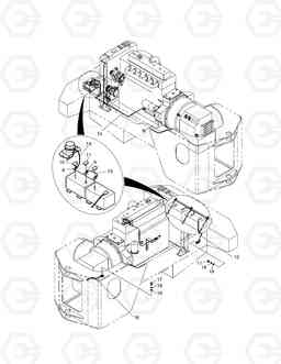 1441 ELECTRIC WIRING(1)-BATTERY MEGA160, Doosan