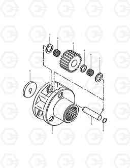 3290 PLANET CARRIER MEGA160, Doosan