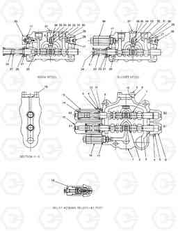 3310 CONTROL VALVE(2-SPOOL) MEGA160, Doosan