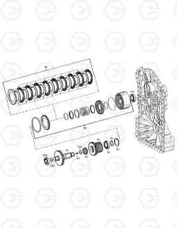 3540 COUPLING KV-TRANSMISSION MEGA160, Doosan