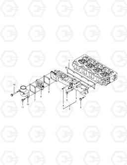 015 INTAKE MANIFOLD 450PLUS(Tier-3 E/G), Doosan