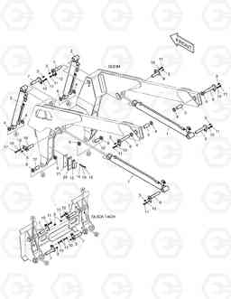 1200 BOOM MOUNTING 450PLUS(Tier-3 E/G), Doosan