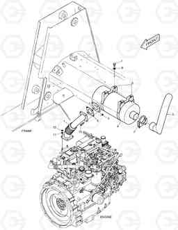 2120 MUFFLER 450PLUS(Tier-3 E/G), Doosan