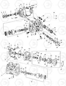 4150 HST PUMP-JOYSTICK 450PLUS(Tier-3 E/G), Doosan